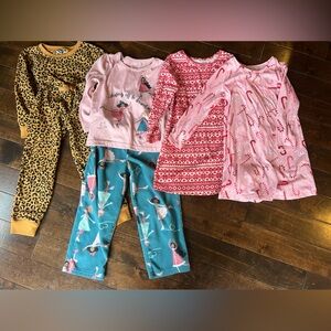 5/5T Girls Winter PJ Haul